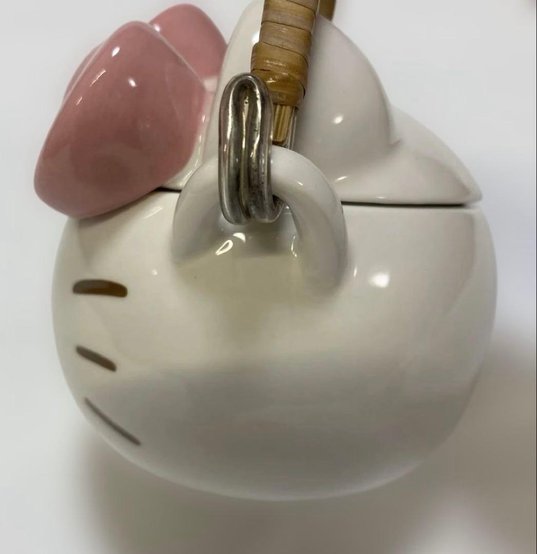 ハローキティ　急須　1点　レア　希少品　顔　ピンク　2005年