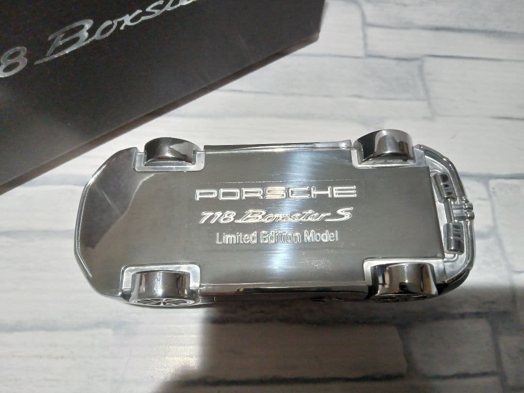 1/43 ポルシェ　718ボクスターS　メタルカー　ミニカー　ディーラー　非売品