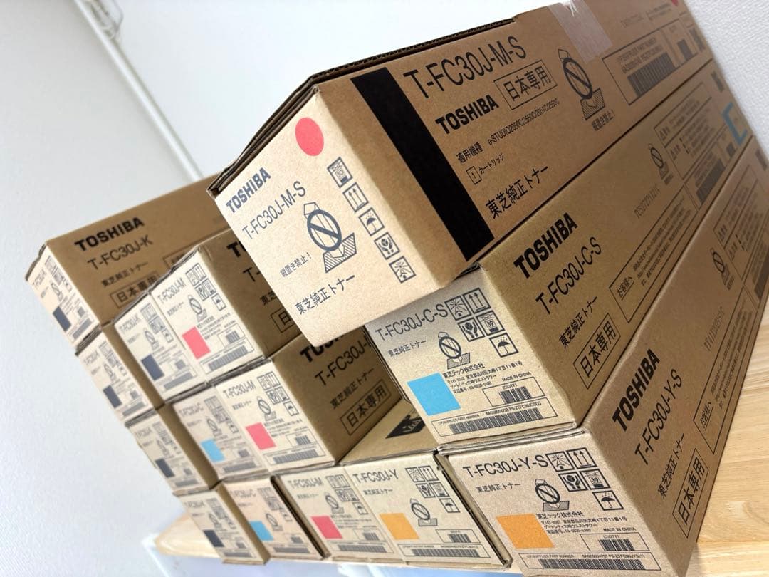 東芝純正トナー　T-FC30J 各色まとめ売り