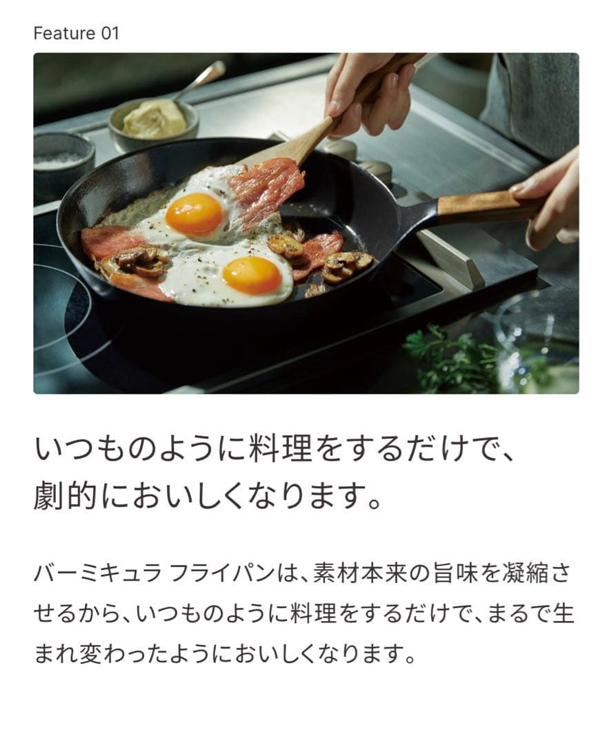 【美品】VERMICULAR FRYING PAN24センチ レシピ本