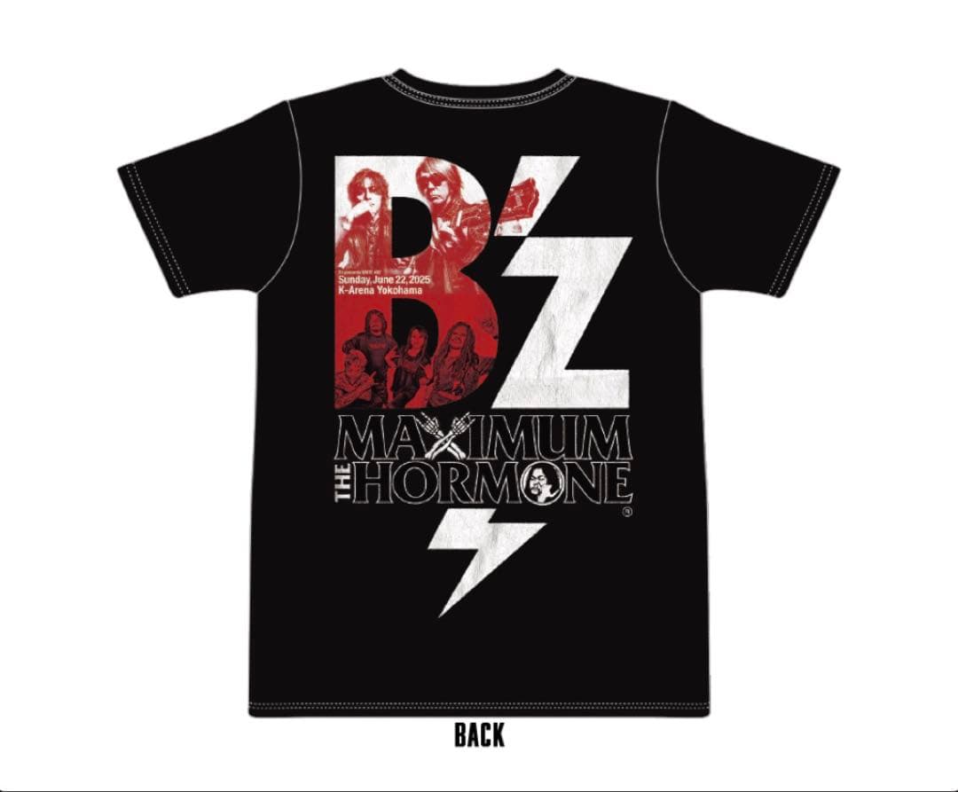 B’z UNITE #02 公演日限定TシャツLサイズ　マキシマム ザ ホルモン
