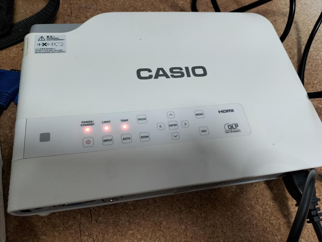 【動作確認済み】CASIO カシオ プロジェクター XJ-A252ランプ