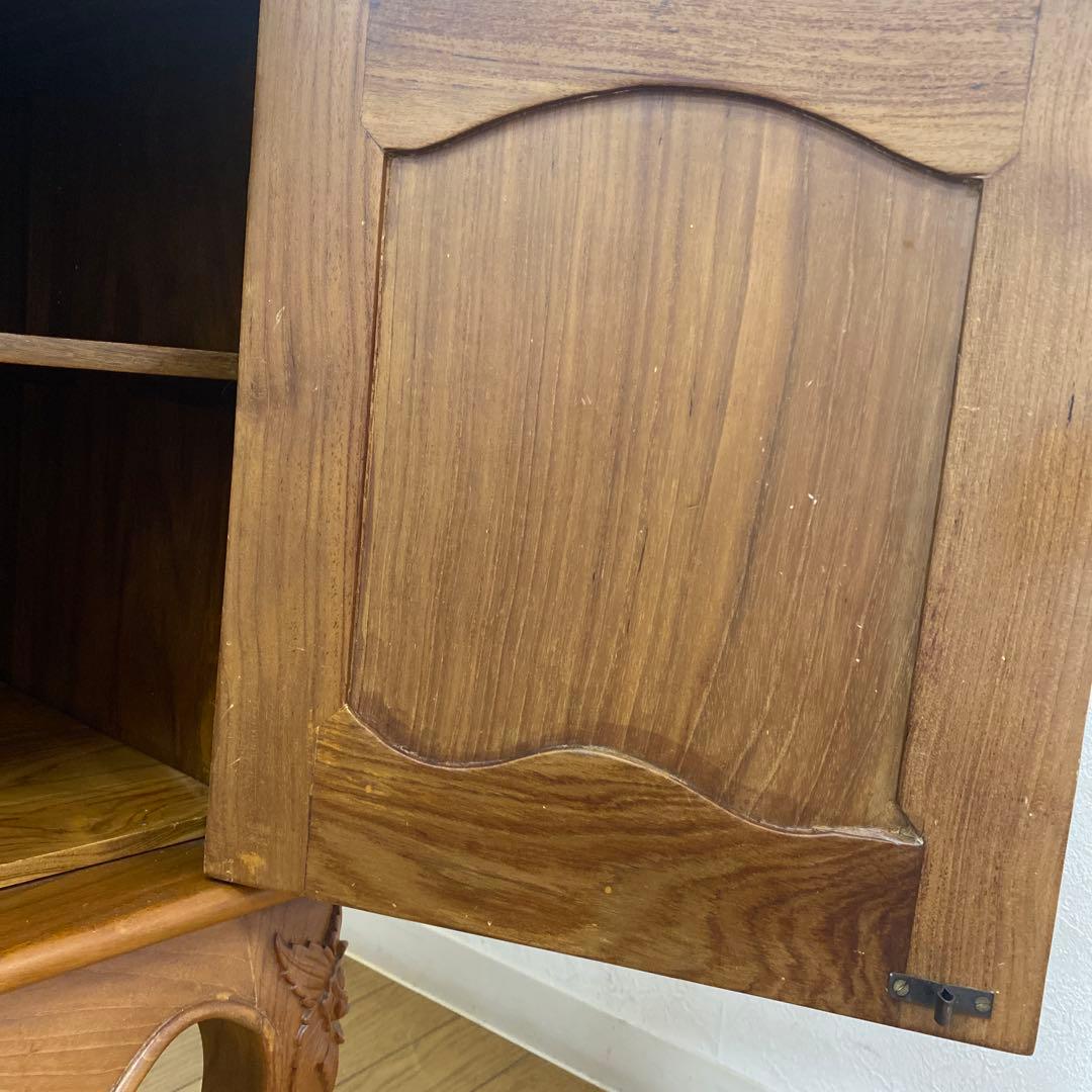 アンティーク コンソール ドレッサー テーブル デスク 彫刻 猫脚 インテリア