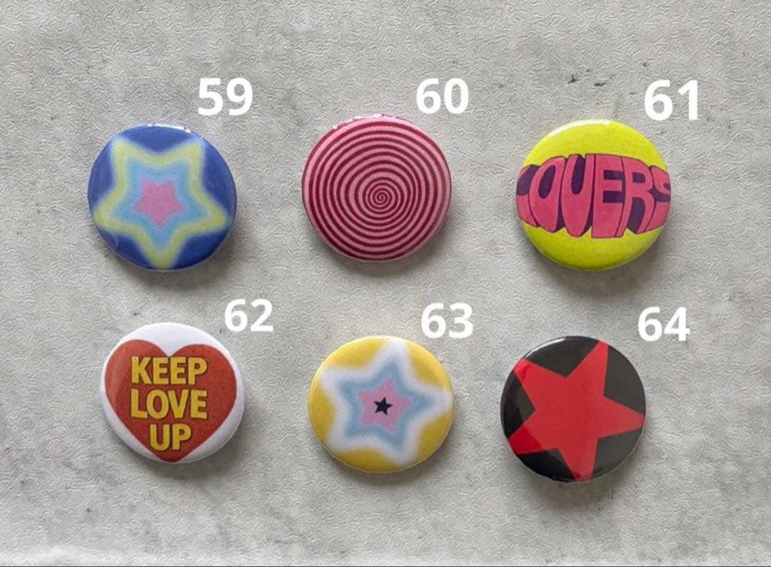 ヴィンテージ風 缶バッジ 32mm 選べるセット お好きな柄OK 新作追加中