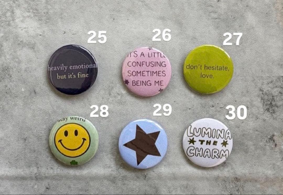 ヴィンテージ風 缶バッジ 32mm 選べるセット お好きな柄OK 新作追加中