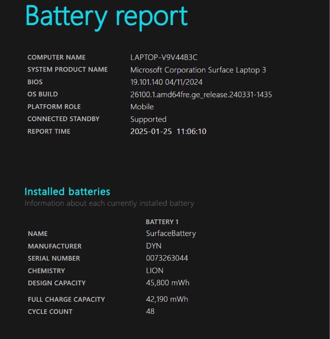 Windowsノート本体 Surface Laptop3 Corei7 16/256GB