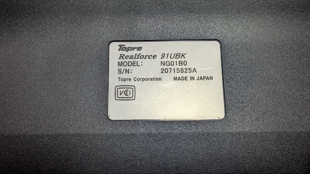 【東プレ】REAL FOACE NG01B0　静電容量無接点方式