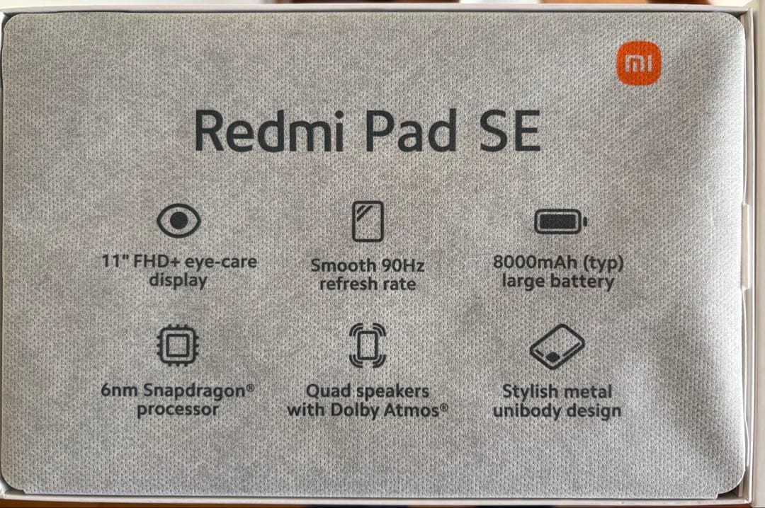 シャオミ(Xiaomi)タブレット Redmi Pad SE 4GB+128GB