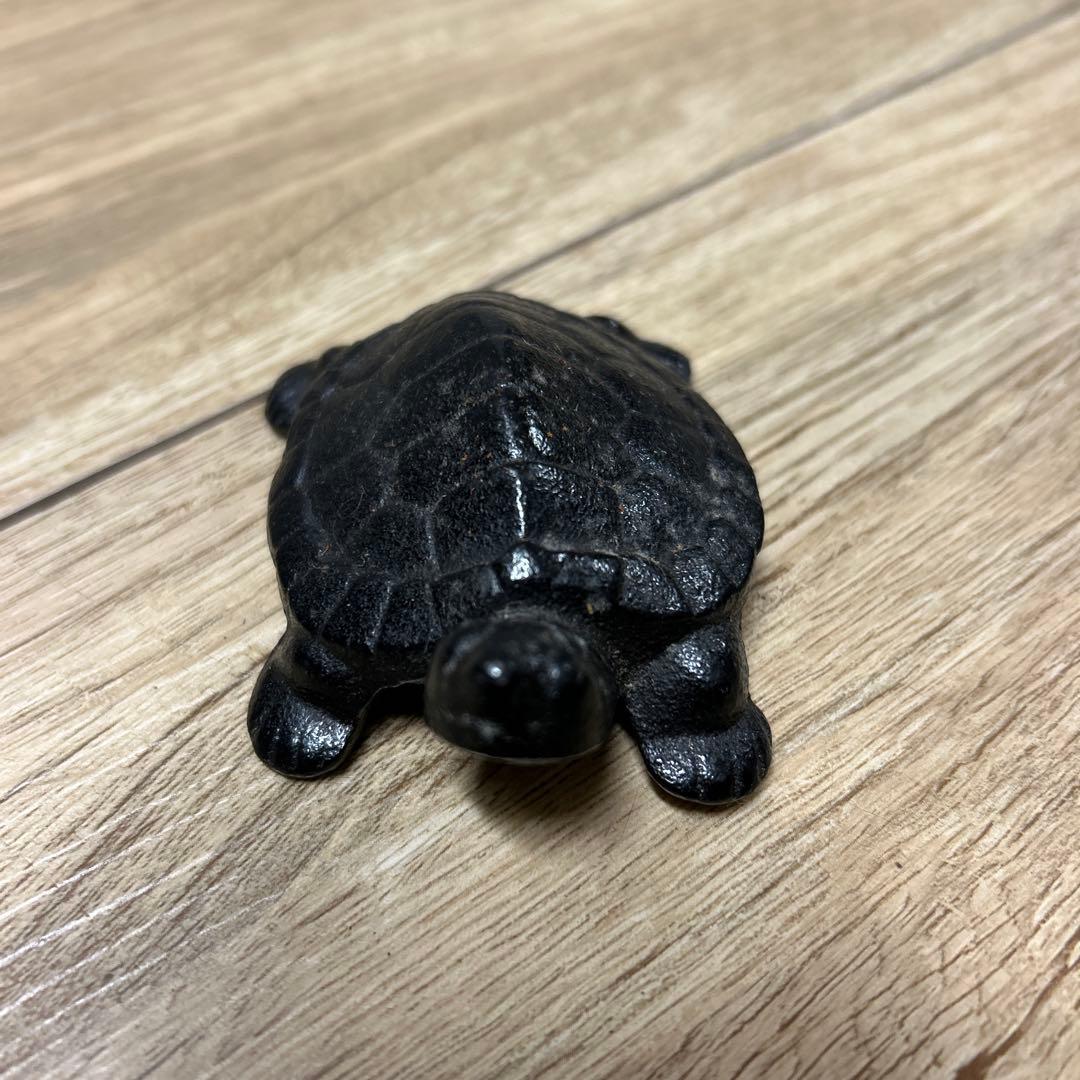 南部鉄器　棒文鎮・亀・灰皿　伝統工芸品