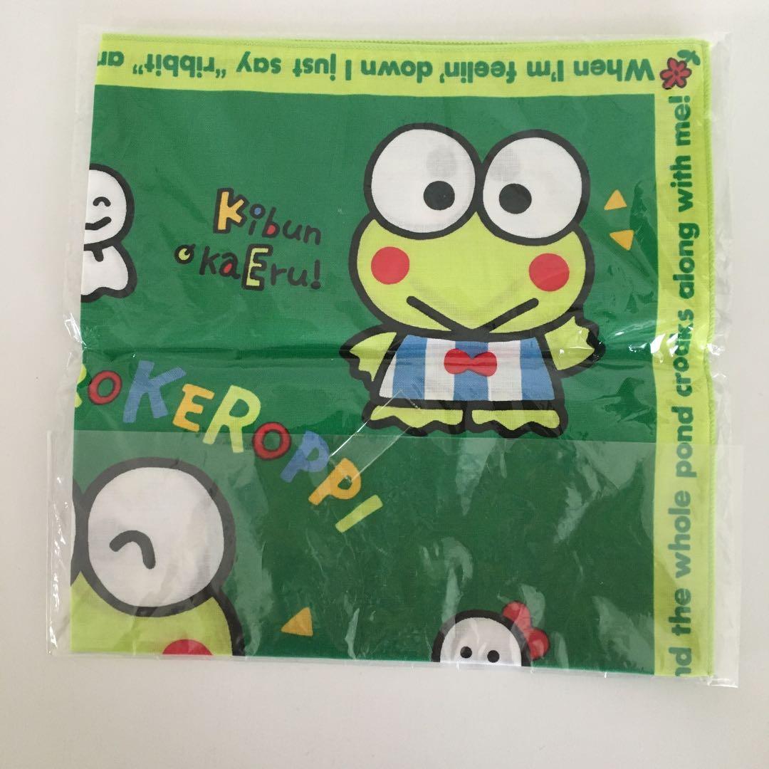けろけろけろっぴ　マグネット　ハンカチ　2点セット