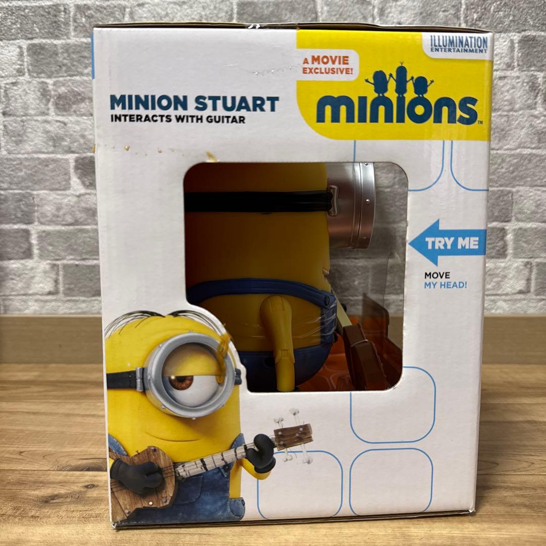 ミニオン　スチュアートとギター　トーキングフィギュア