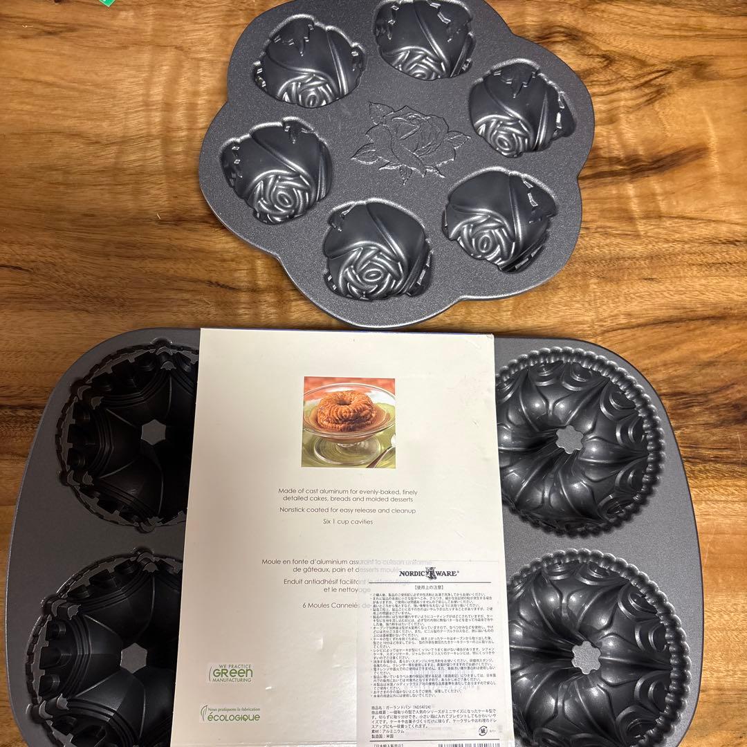 NORDIC WARE ローズ型　ケーキ型　ガーランドパン