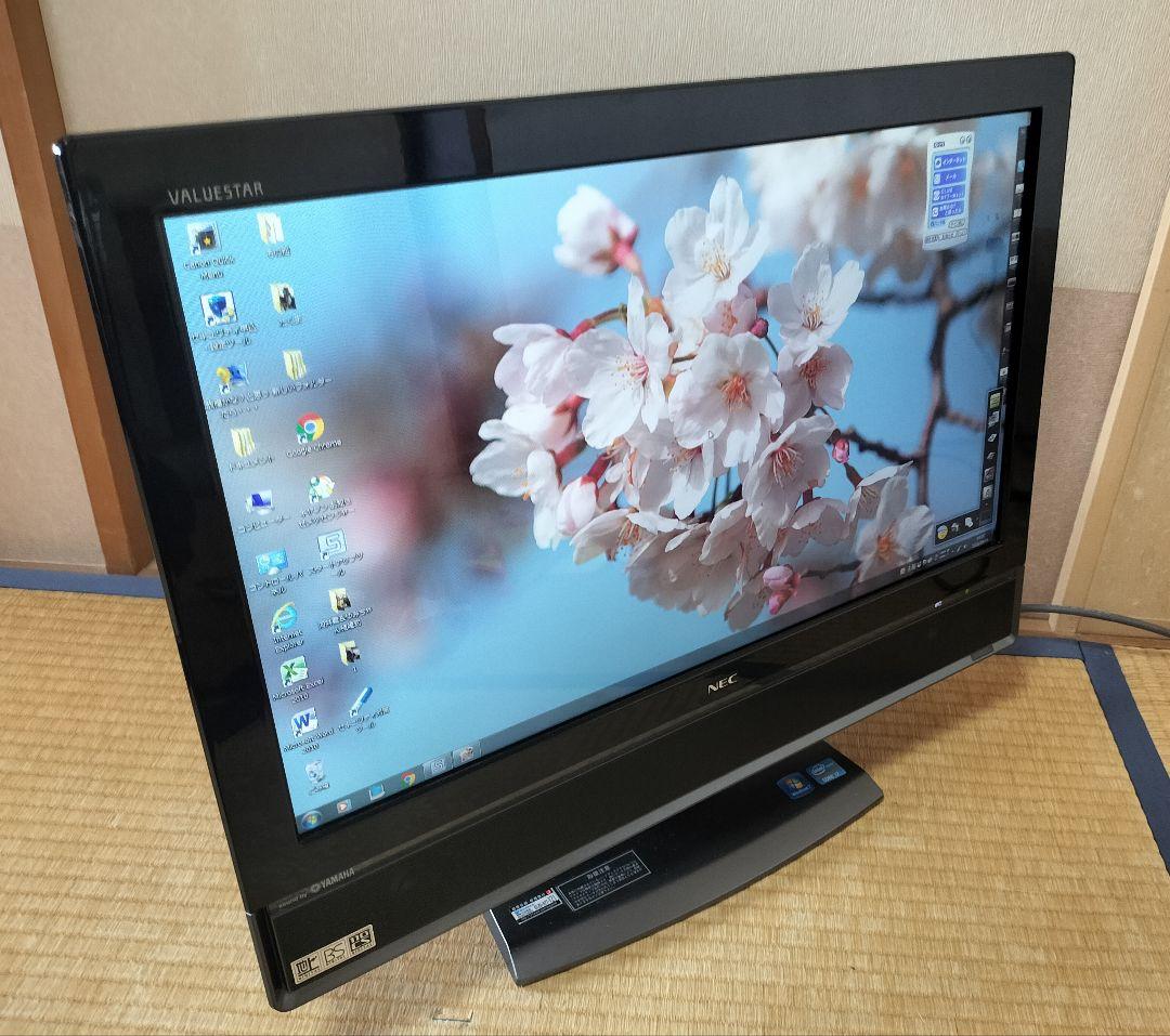NEC デスクトップCore i7 /win7/8GB PC-VW770FS6B