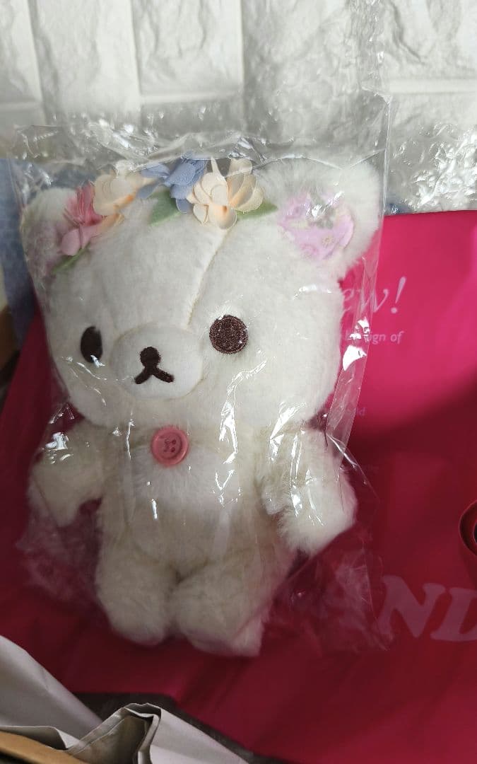 コリコグのフラワーティータイム　コリラックマぬいぐるみ