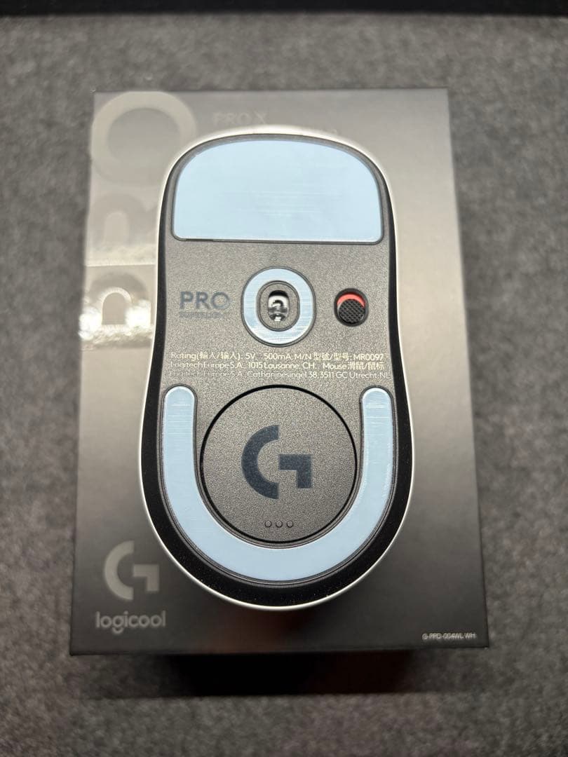 美品　logicool PRO X SUPERLIGHT 2 ホワイト