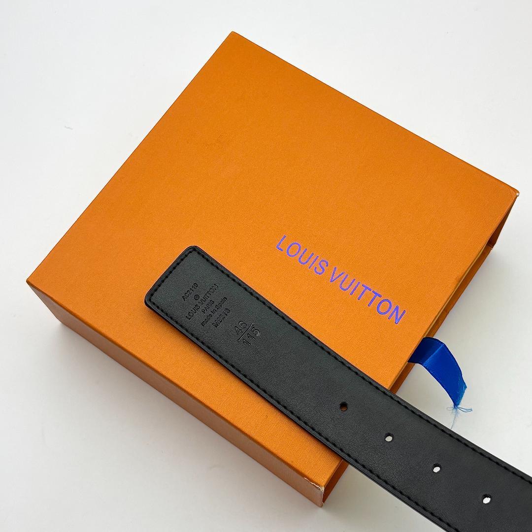 Louis Vuitton ルイヴィトン ベルト ダミエ LVロゴ メンズ