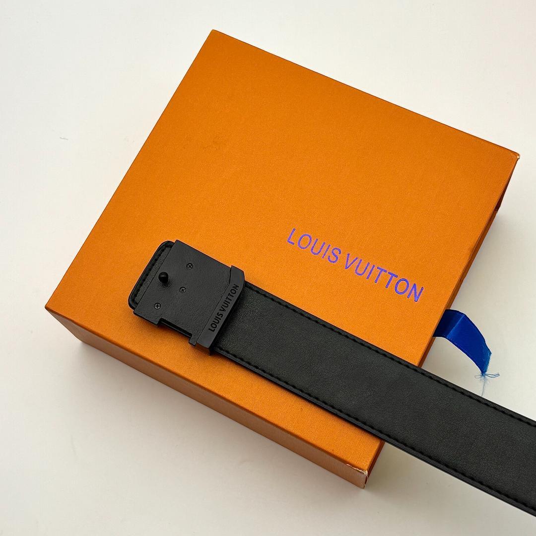 Louis Vuitton ルイヴィトン ベルト ダミエ LVロゴ メンズ