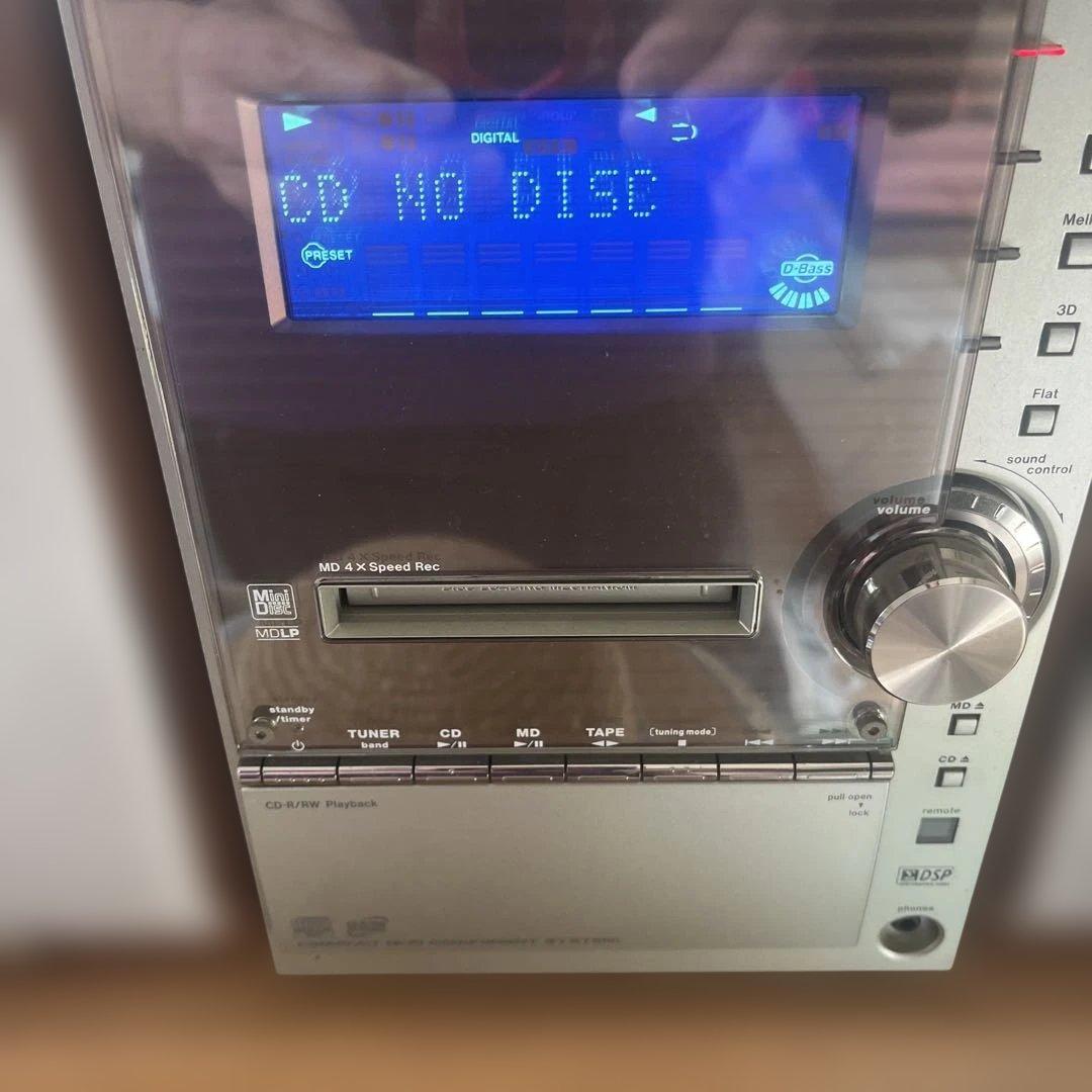 KENWOOD CD・MD・カセットデッキ RXD-SL3MD