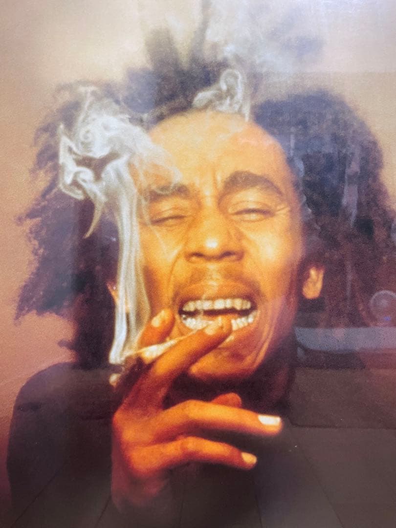 ボブマーリー　レアポスター　額縁入り　レゲエ