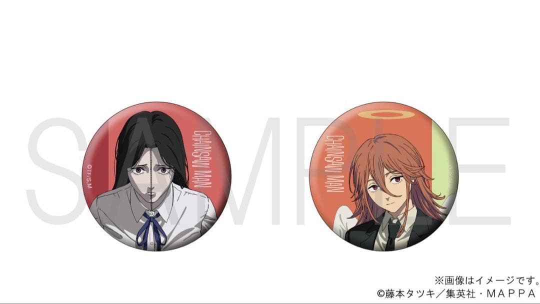 チェンソーマン 缶バッジセット/蜘蛛の悪魔 天使の悪魔