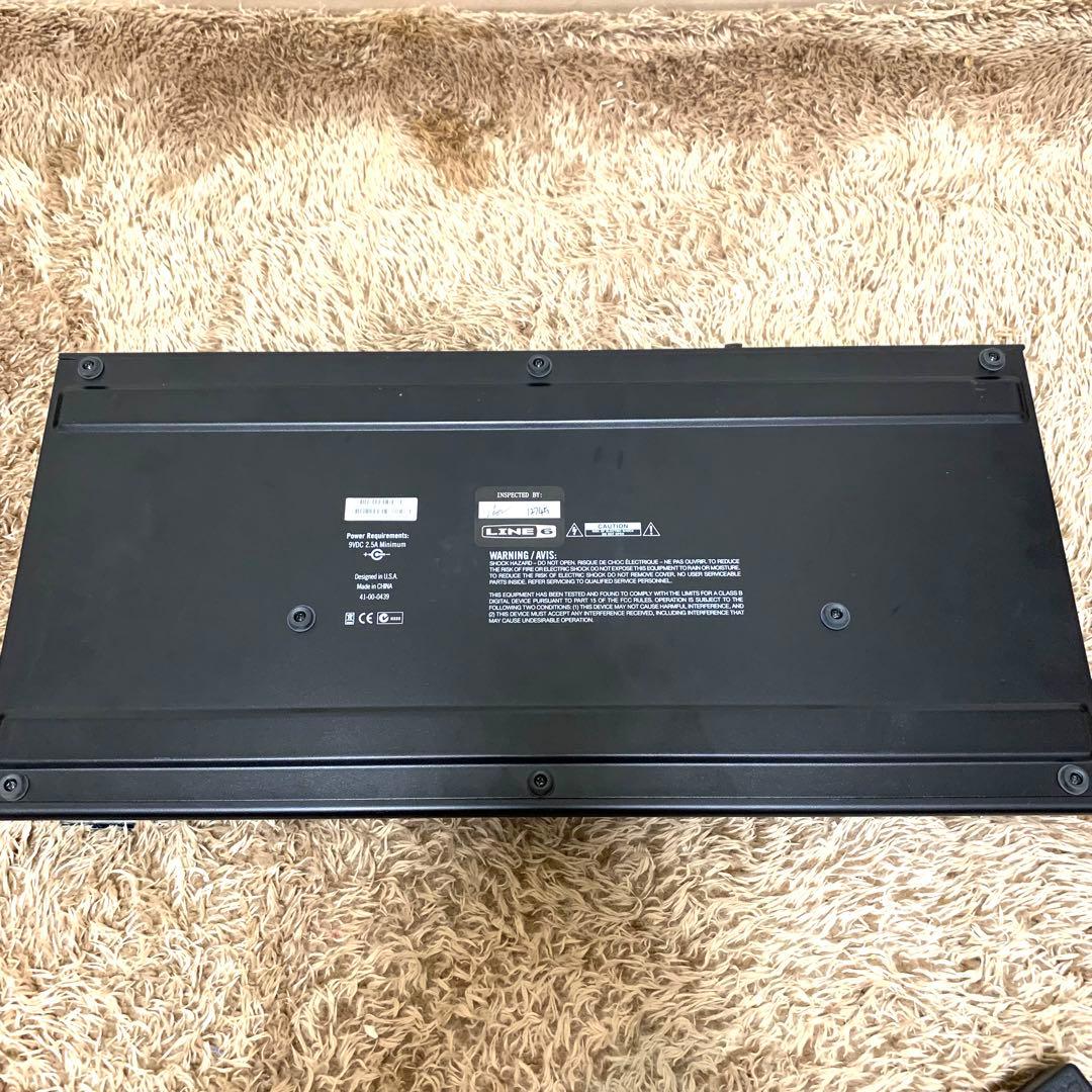 【美品】LINE6 POD HD500X①動作確認済 社外適合ACアダプター付属