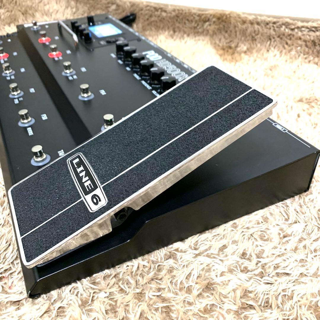 【美品】LINE6 POD HD500X①動作確認済 社外適合ACアダプター付属