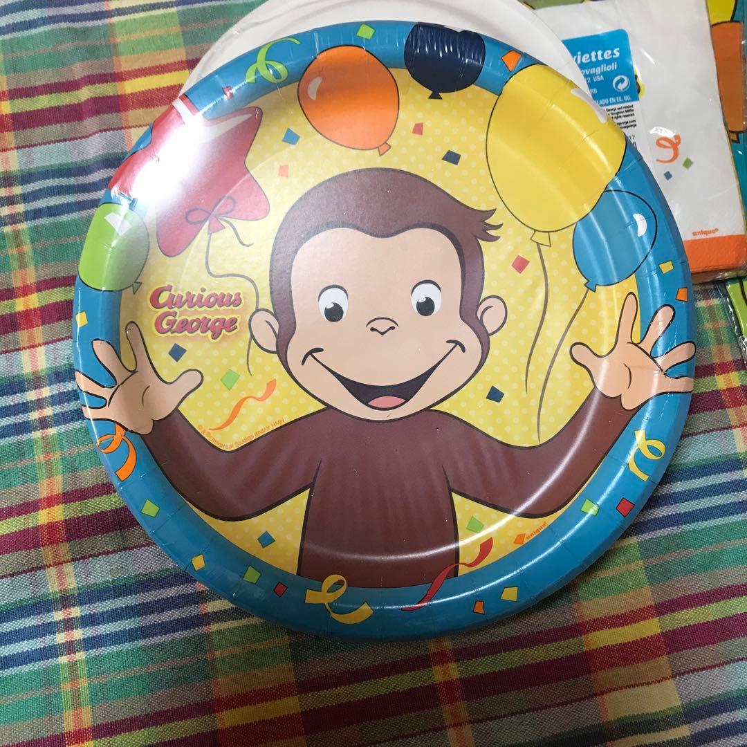 おさるのジョージ　パーティグッズ　8点まとめ売り　新品　未使用品