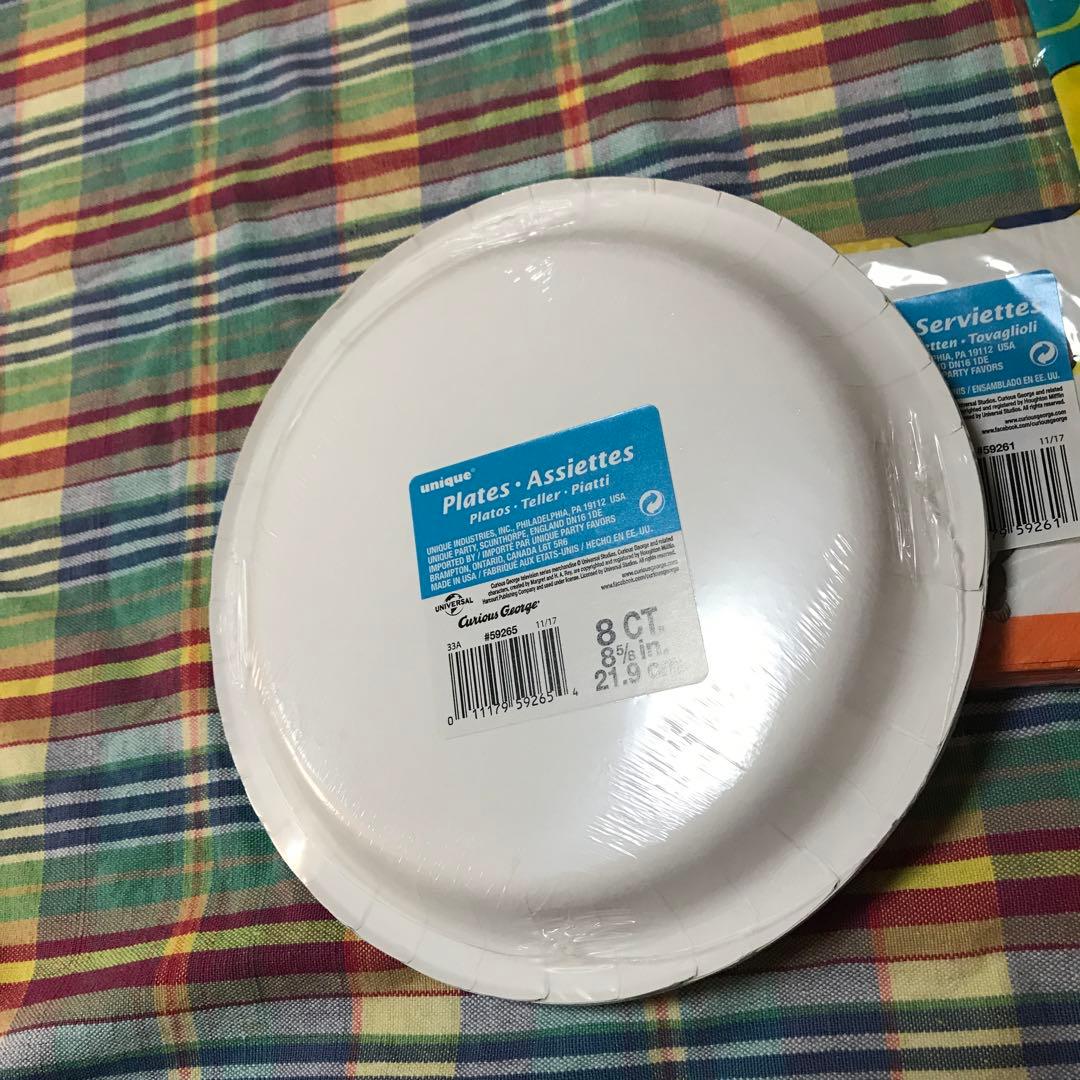 おさるのジョージ　パーティグッズ　8点まとめ売り　新品　未使用品