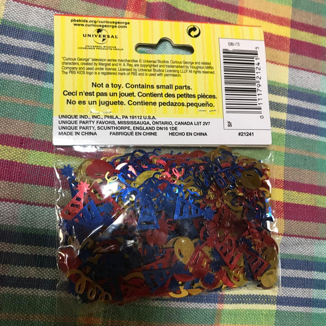 おさるのジョージ　パーティグッズ　8点まとめ売り　新品　未使用品