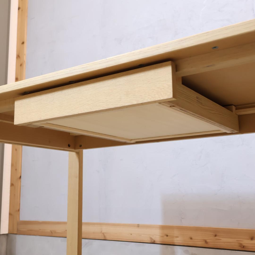 karimoku カリモク家具 ユーティリティプラス オーク材 パーソナルデスク