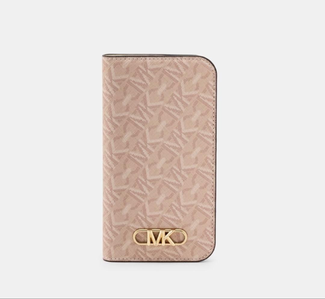 MICHAELKORS手帳型iPhone15 MagSafe最終価格