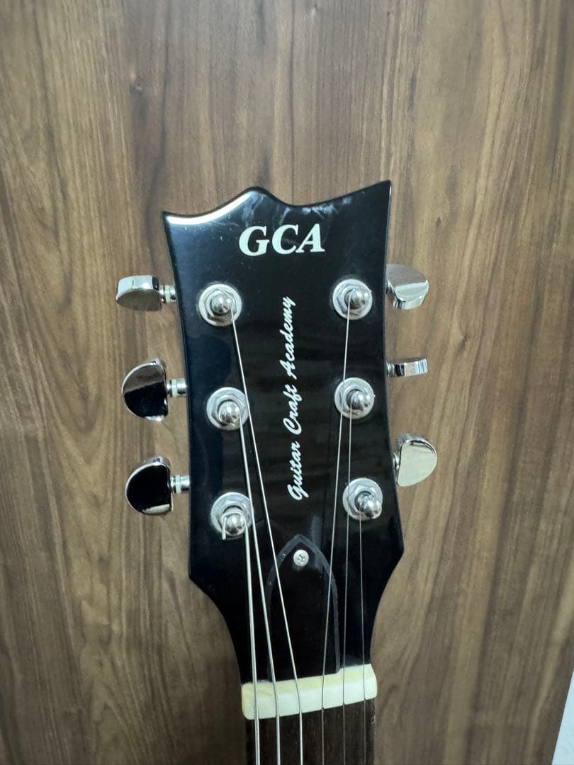 GCA セットネックミニギター ブラック