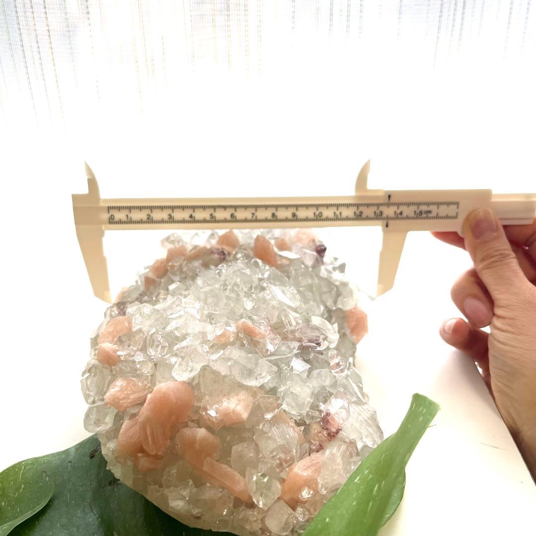 アポフィライト スティルバイト ヒューランダイト 共生 原石 ビッグサイズ