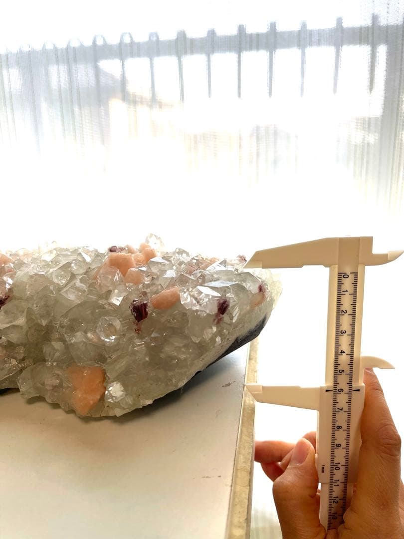 アポフィライト スティルバイト ヒューランダイト 共生 原石 ビッグサイズ