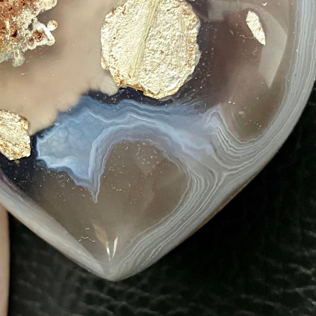 Summer Sale【A】ハイクオリティ✴︎アメジストアゲートハートシェイプ