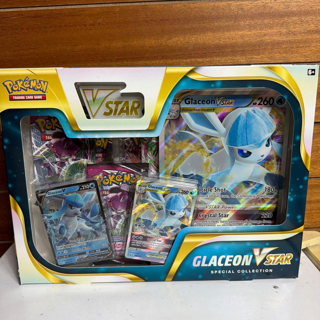 海外グレイシア リーフィア VSTAR ポケカ 新品未開封