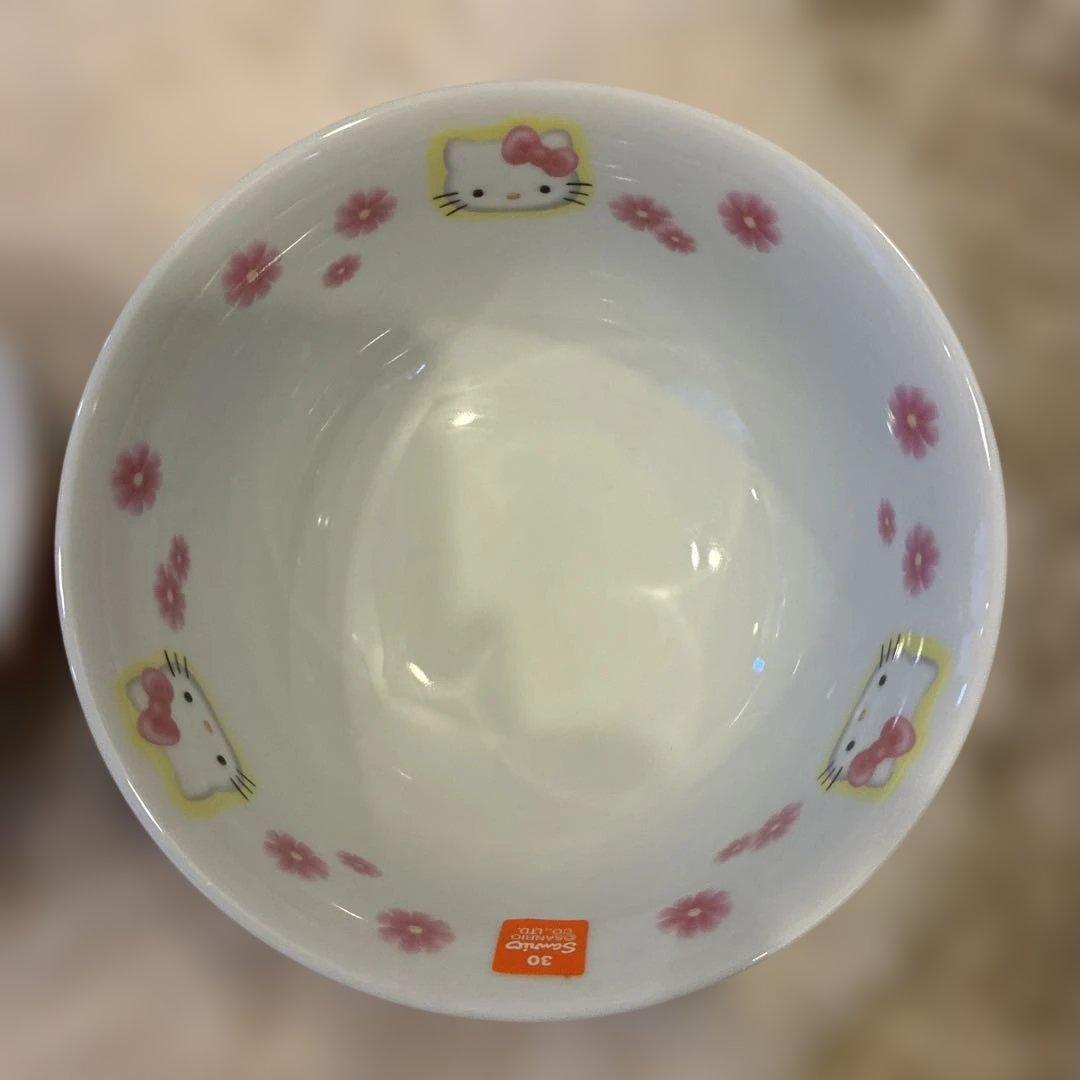 日焼けキティHELLO KITTY有田焼どんぶり　2個セット　ハローキティ　希少