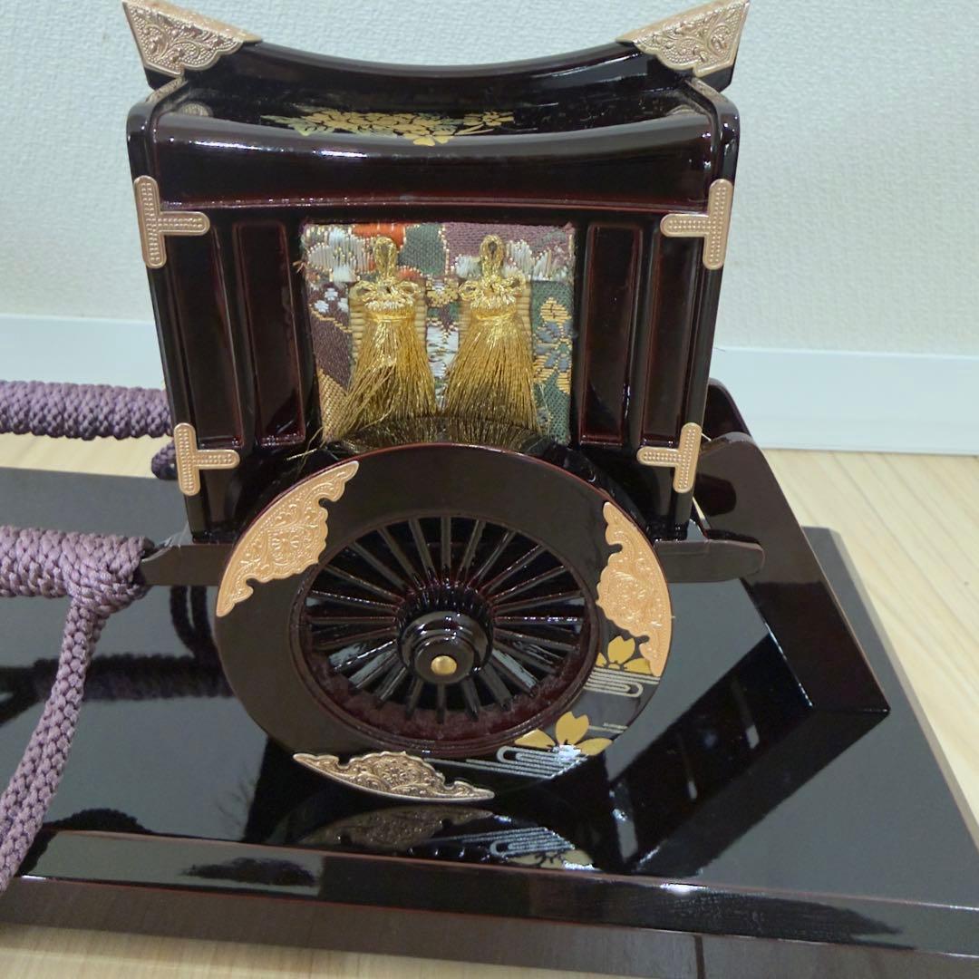 特撰 お雛道具揃 35号 6セット 木製 雪牡丹桜