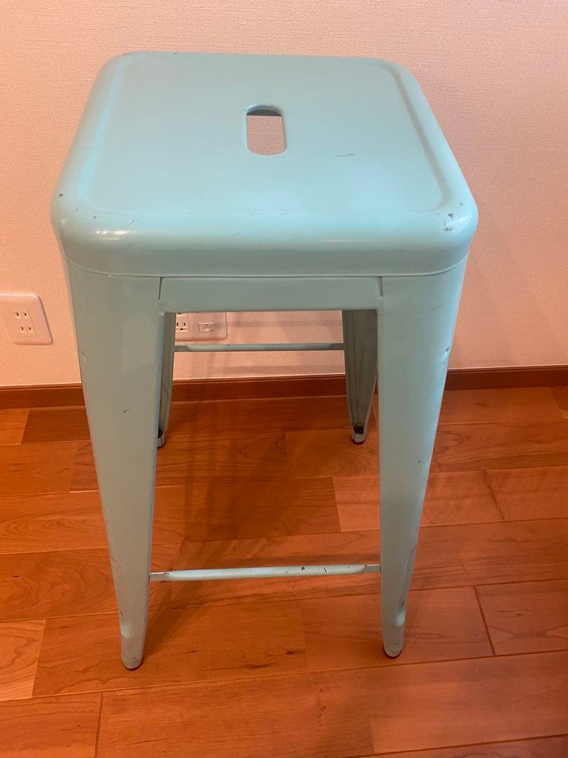 最終値下　TOLIX トリックス H STOOL H75 水色 ②