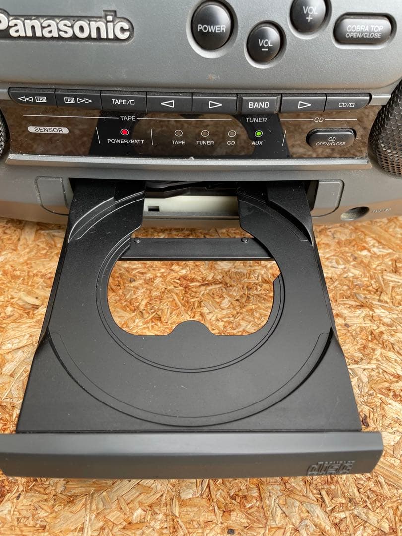 【動作OK.一部難あり】Panasonic RX-DT707 バブルラジカセ