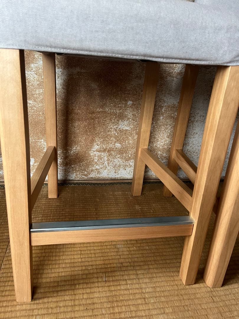 2脚 IKEA カウンターチェア ベリムンド ハイチェア 【送料無料】