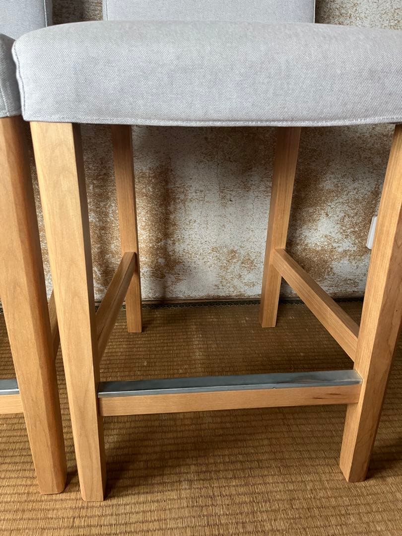 2脚 IKEA カウンターチェア ベリムンド ハイチェア 【送料無料】