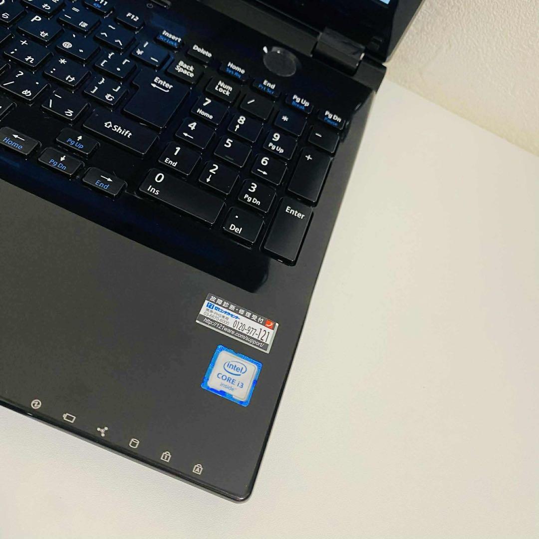 Y107 NECノートパソコンSSDメモリ8G高速WEBカメラWindows11