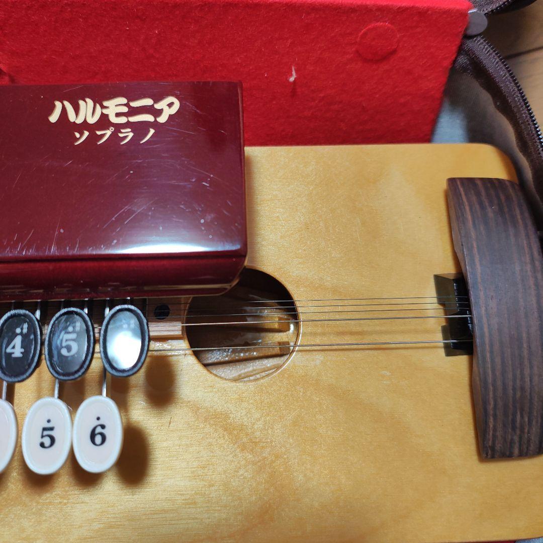 ZEN-ON ハルモニア 赤色 ケース付き