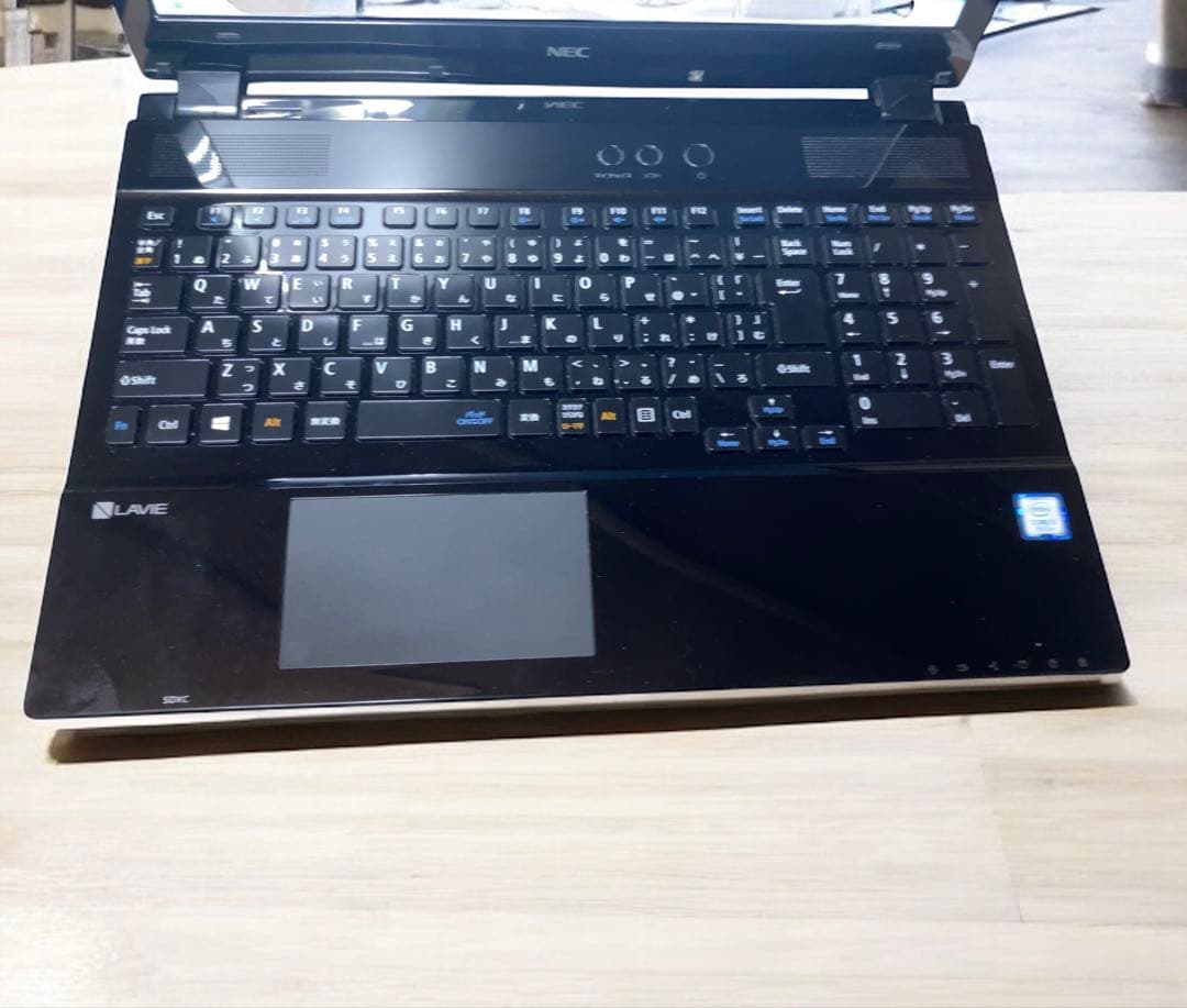 ✨お洒落な黒✨SSDに交換済 windows11カメラNECノートPC 16GB