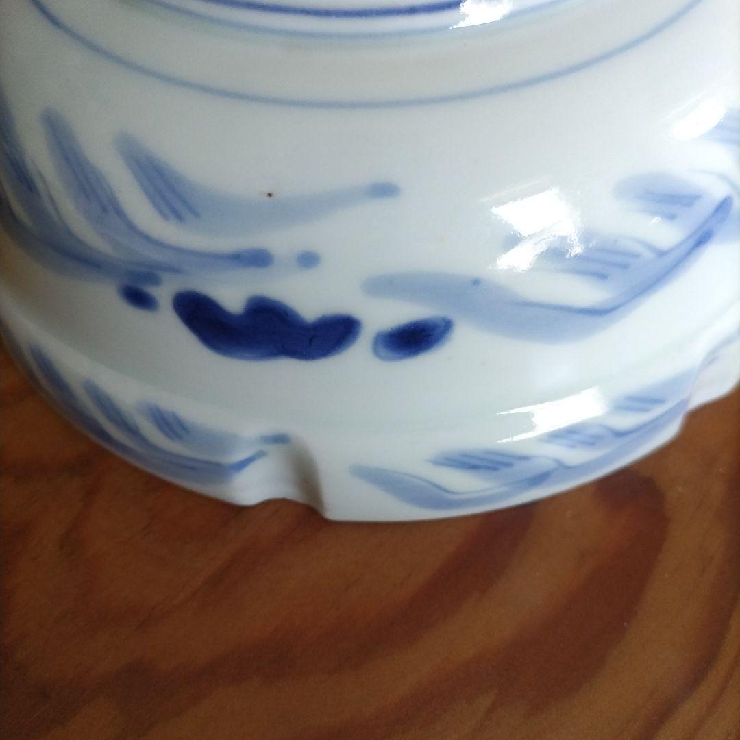 ★ 江戸期 亀 染付 鉢 古伊万里 アンティーク