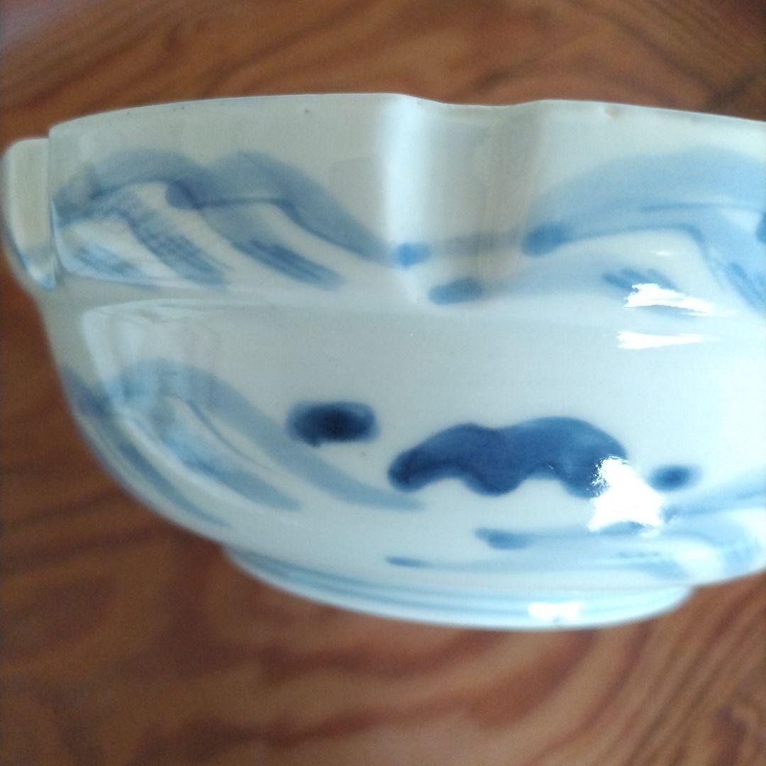 ★ 江戸期 亀 染付 鉢 古伊万里 アンティーク