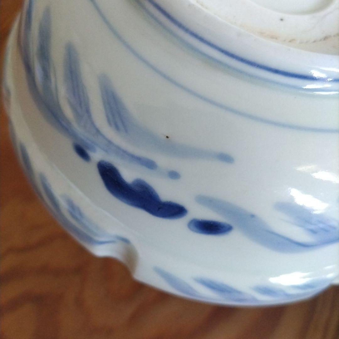 ★ 江戸期 亀 染付 鉢 古伊万里 アンティーク