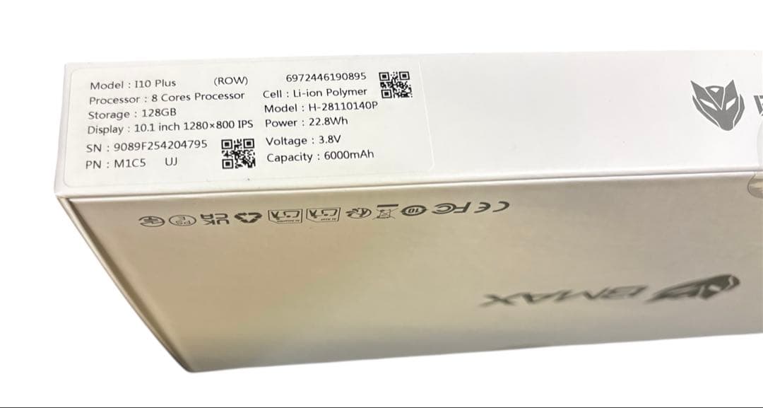 Android 16 タブレット 10インチ Wi-Fi 20GB+128GB