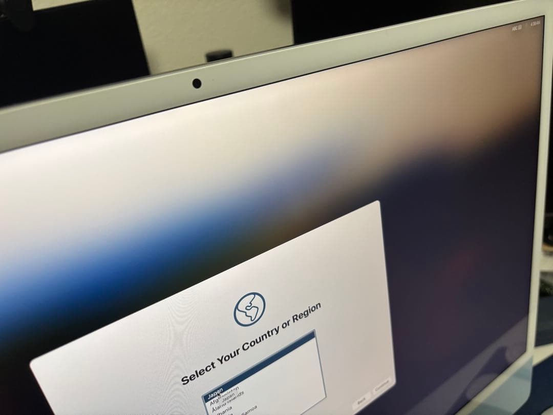 Apple iMac 24inch M1 ブルー 本体＋付属品＋元箱